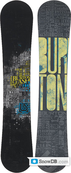 BURTON CLASH 155 ボード Burton スノーボード 板-