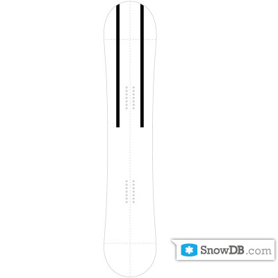 Технология 2x30mm-wide Carbon Single Stringers компании Capita сезона 2010/2011