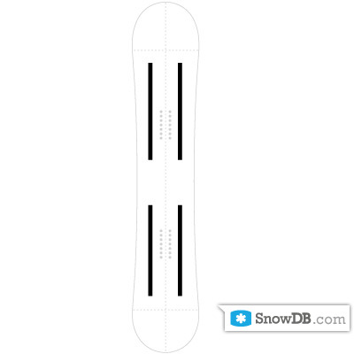 Технология 4x30mm-wide Carbon Stringers компании Capita сезона 2010/2011