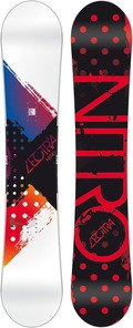 Сноуборд Nitro Lectra Zero Camber Colorband 2011/2012 152