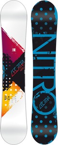 Сноуборд Nitro Lectra Zero Camber Colorband 2011/2012